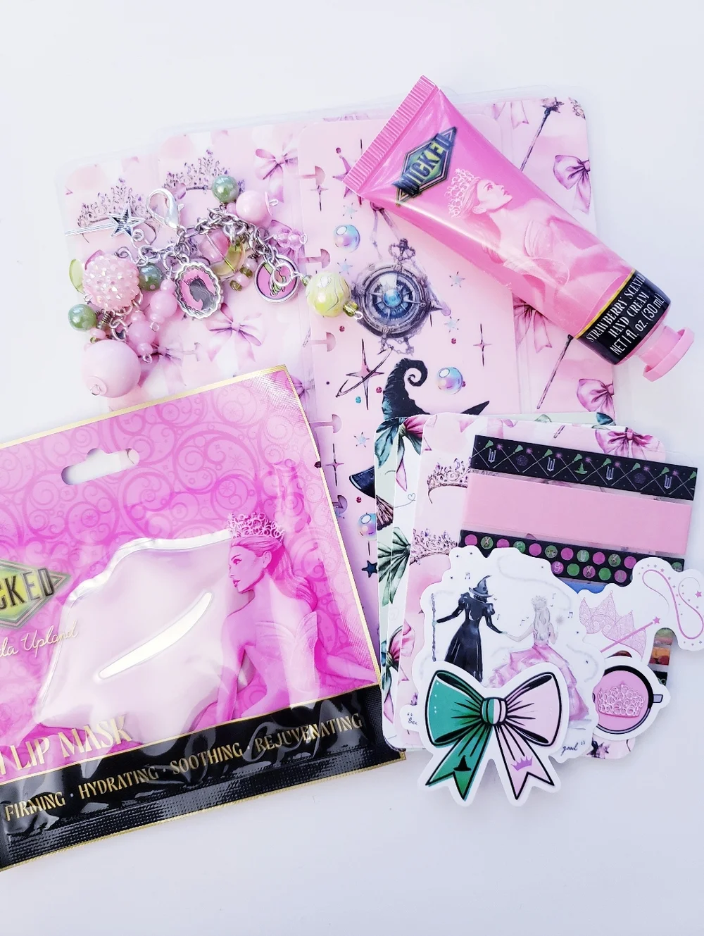 Wicked Cute Pink Happy Planner Mini Size Cover & Dashboard Set